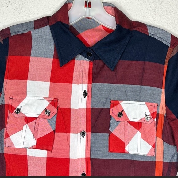 AUTHENTIC BURBERRY Brit Plaid Button-down Shirt - Picture 7 of 7